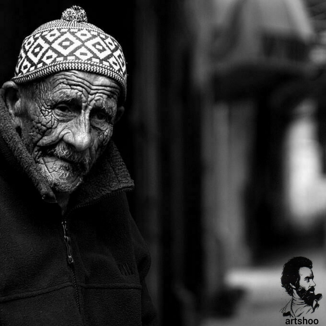 مدل پرتره سیاه قلم